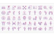 Business Man Purple Line, an Icon by doghead (Thumbnail 3 of 4)