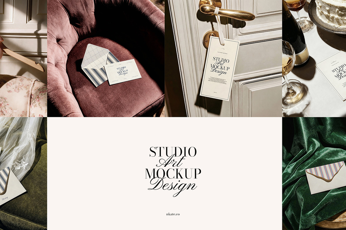 Festive Card Mockups, a Product Mockup by nkate (Photo 11 of 13)