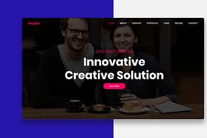 Hayper - Onepage Creative