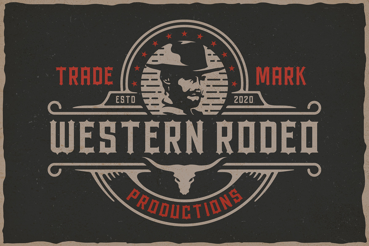 Westerion a Vintage Display Font, a Blackletter Font by Blankids Studio (Photo 2 of 6)