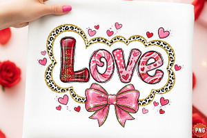 Coquette Valentine Png, an Illustration by SinaCreation