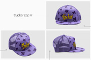 Cap Collection Mockup, a Merchandise Mockup by bangingjoints (Thumbnail 3 of 6)