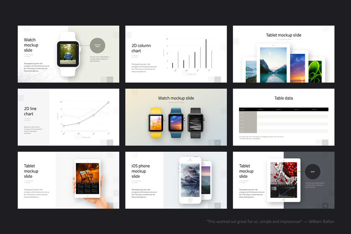 Geometry Google Template, a Presentation Template by Rework (Photo 11 of 15)