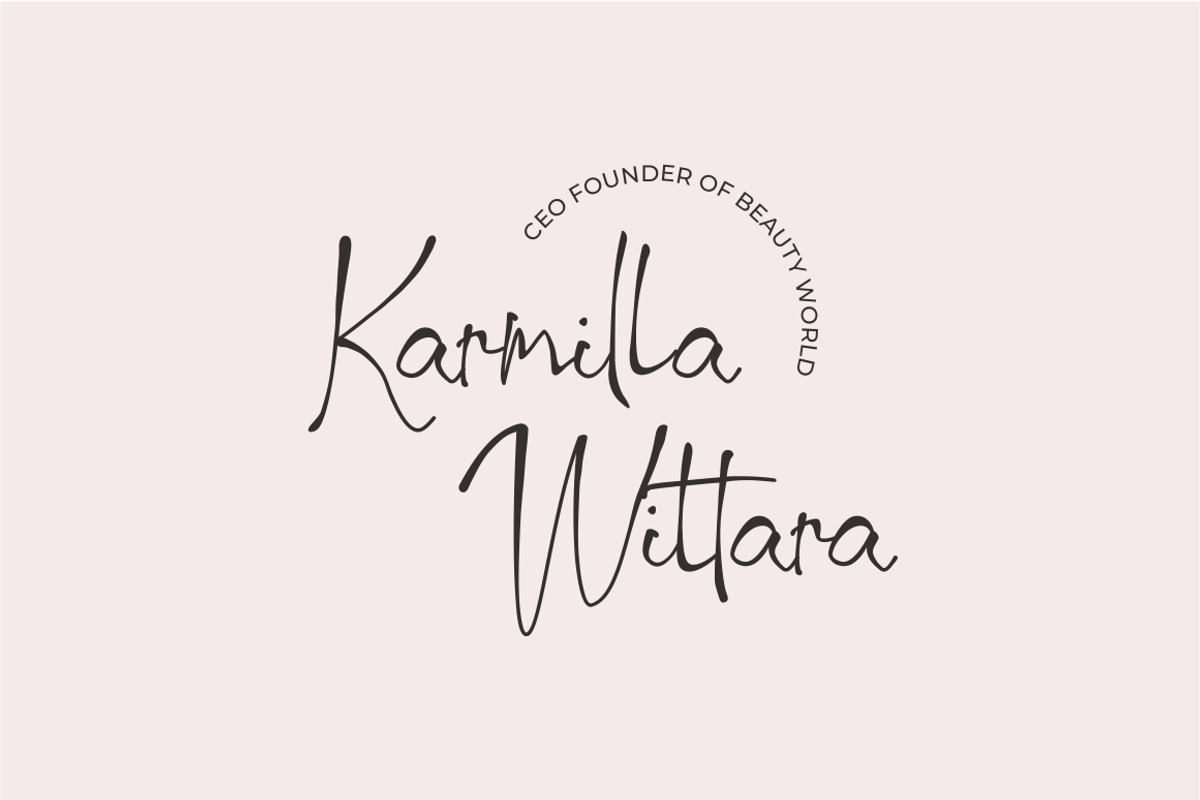 Callietta Handwritten Script Font, a Script Font by suhadidesign (Photo 3 of 8)