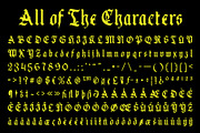 CS Mabel Drawn, a Blackletter Font by Craft Supply Co. (Thumbnail 8 of 8)