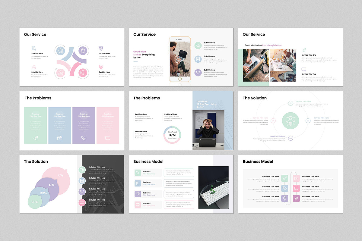 Business Strategy Presentation, a Presentation Template by CreativeSlides (Photo 7 of 13)