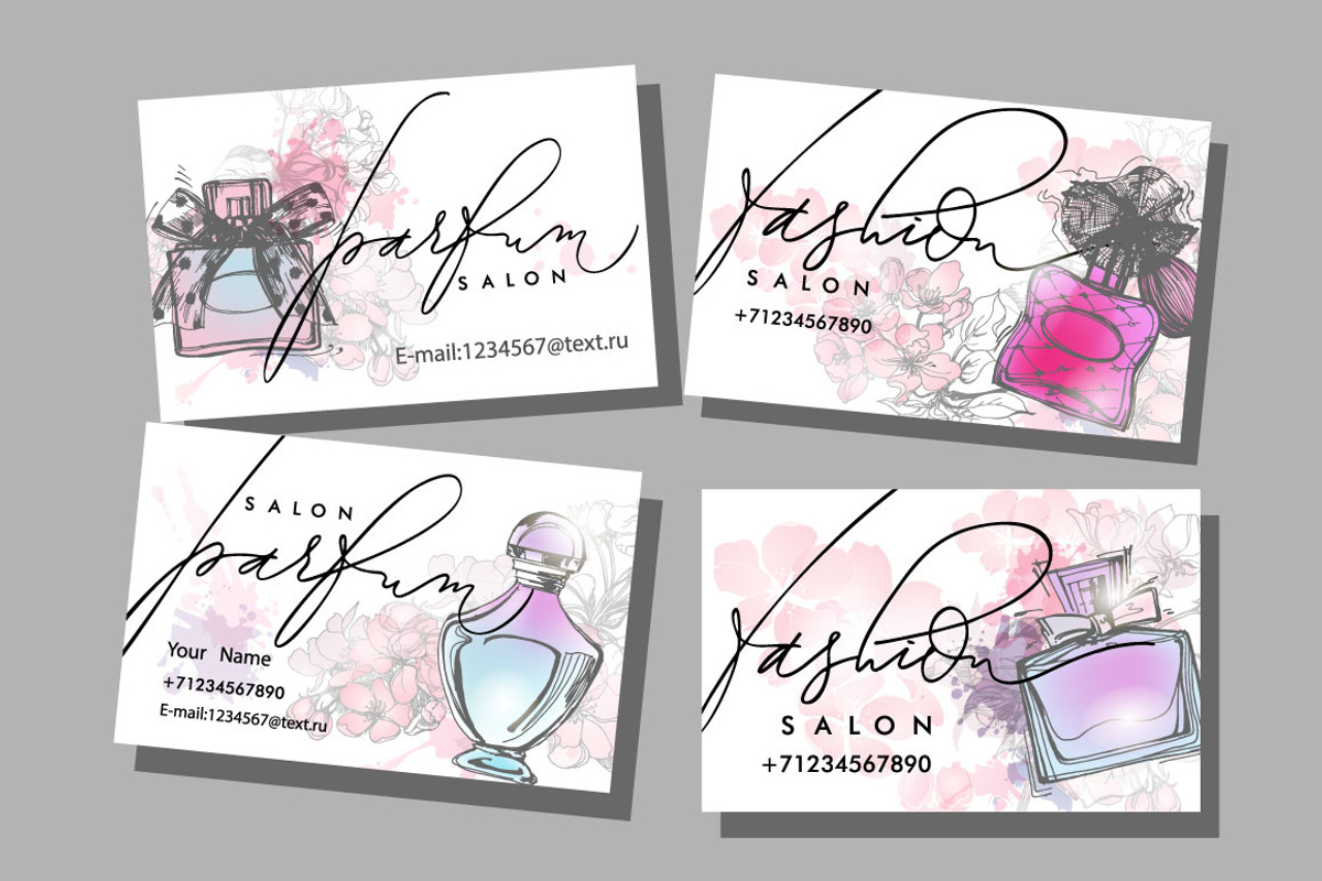 Beautiful perfume set, an Illustration by Gulnara Khadeeva (Photo 4 of 6)