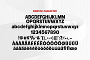Bristok, a Sans Serif Font by Kenzvalley (Thumbnail 6 of 8)