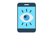 Viewer Flat, a Duotone Icon by Pexelpy (Thumbnail 1 of 2)