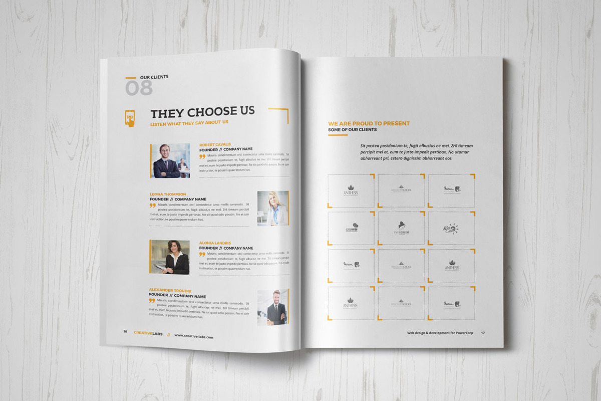 Proposal, a Brochure Template by Sabin (Photo 11 of 16)
