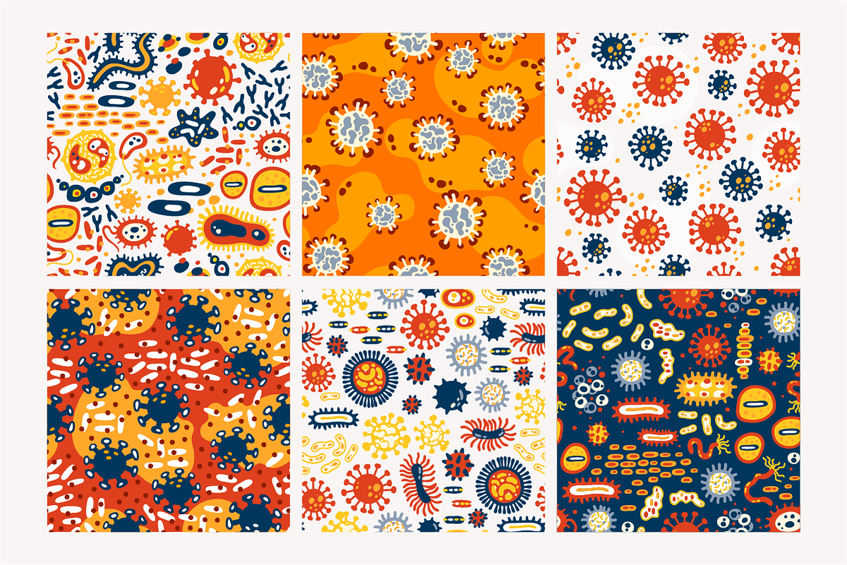 BACTERIUMS patterns & illustrations, an Education Illustration by Nastya Tkachova (Photo 10 of 13)