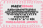 Magic Broom Imperfect Fun Font, a Sans Serif Font by Airotype (Thumbnail 10 of 11)