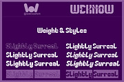 Slightly Surreal Font, a Blackletter Font by weknow (Thumbnail 7 of 8)