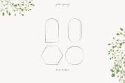 Line Art & Watercolour Greenery, an Illustration by January Bloom (Thumbnail 8 of 22)
