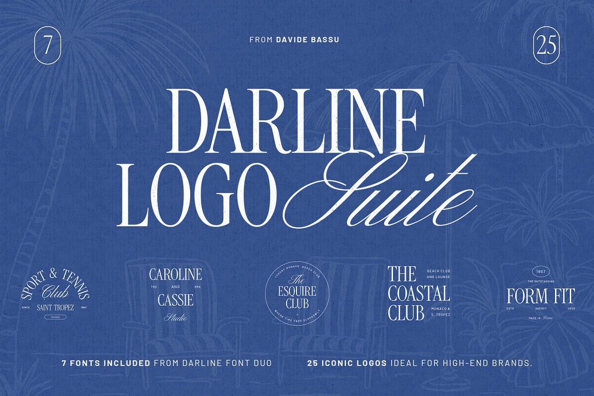 Darline Logo Suite, a Branding & Logo Template by Davide Bassu (Photo 1 of 15)