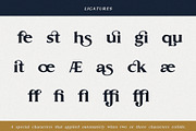 Gold Leaf, a Serif Font by Fontsgood (Thumbnail 11 of 12)