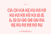 Nekoch - Ligature Display Font, a Sans Serif Font by Luna Shop (Thumbnail 3 of 6)