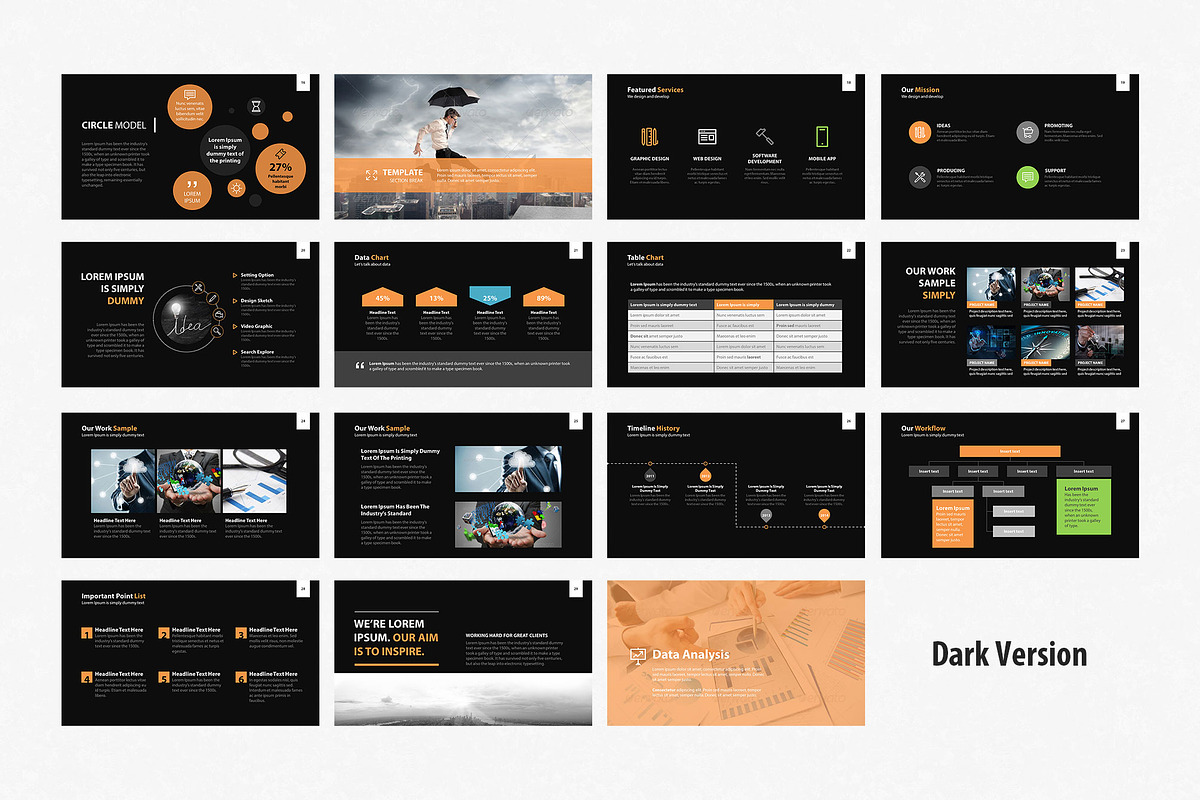 Dreamer Presentation Template, a Presentation Template by itefan Studio (Photo 3 of 6)