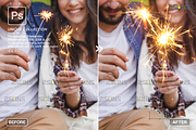 Sparkler overlay, Photoshop overlay, an Object Graphic by 2SUNS (Thumbnail 5 of 10)