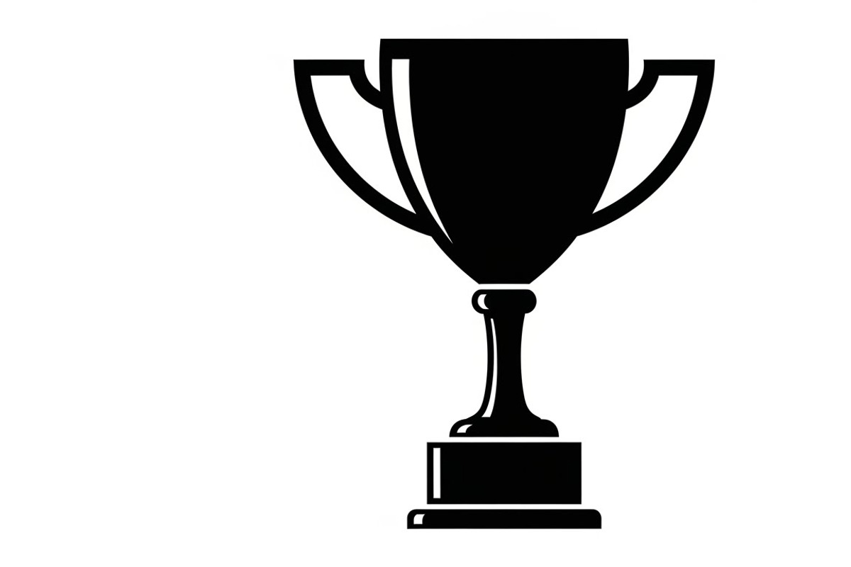 Bold winner trophy cup icon, an Illustration by Amazin_art (Photo 5 of 29)