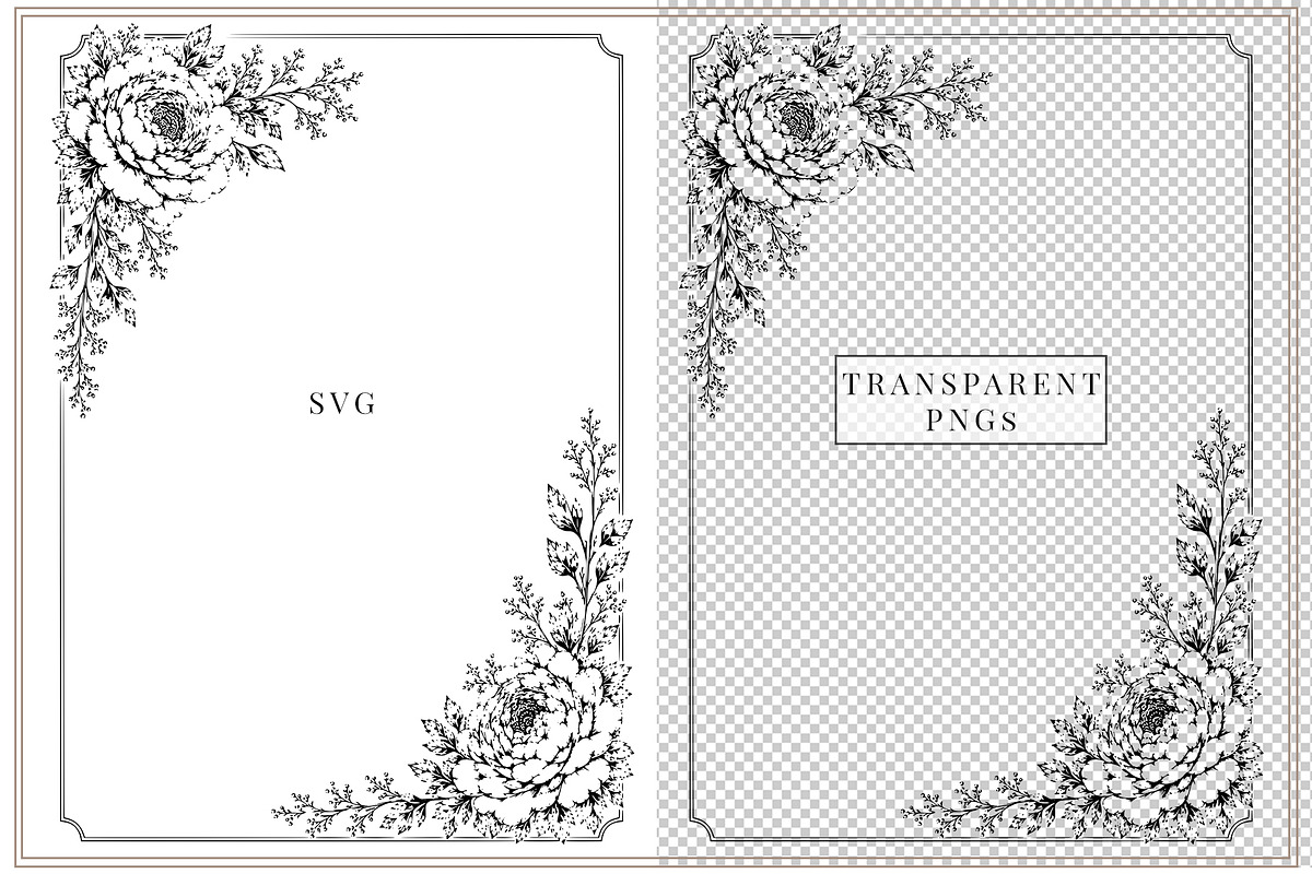 Peony Floral Wedding Suite, a Decorative Illustration by AW Studios (Photo 3 of 7)