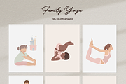 Family Yoga 2 Illustration Set, a Sport Illustration by Irena Art (Thumbnail 2 of 14)
