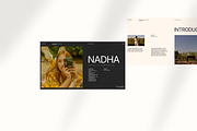 NADHA - Portfolio Powerpoint, a Presentation Template by Rocket Template (Thumbnail 2 of 6)