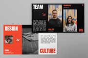 Streva Modern Brand Google Slide, a Presentation Template by Portocraft (Thumbnail 3 of 7)