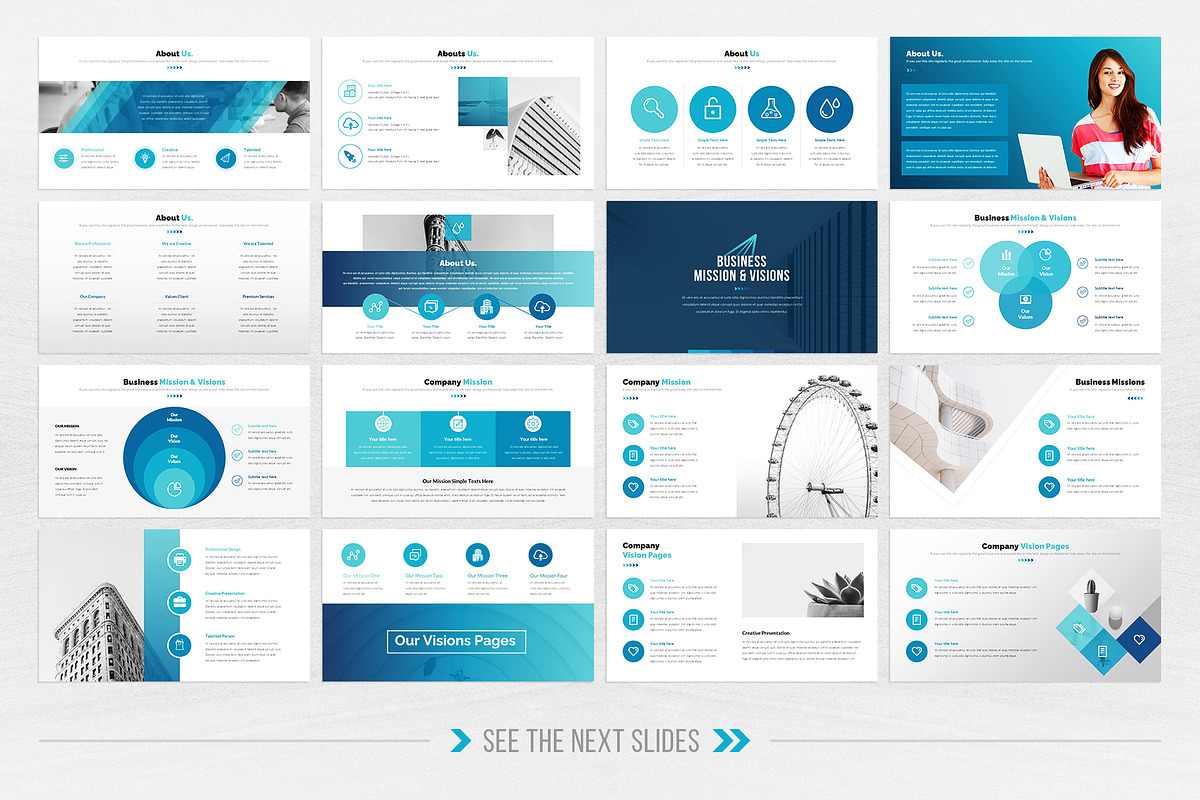 Business Plan Keynote Template, a Presentation Template by WhiteGraphic (Photo 10 of 47)