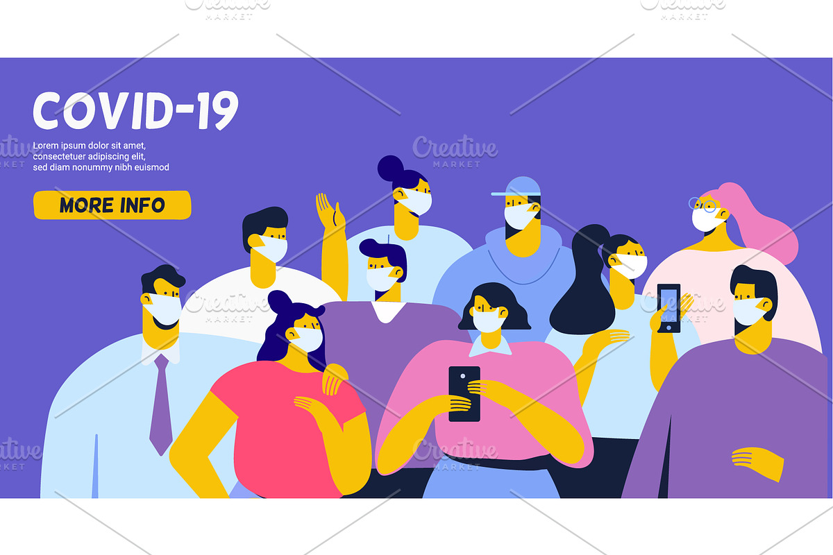 Coronavirus icons+illustrations set, a Healthcare Illustration by Vector_Art (Photo 11 of 20)