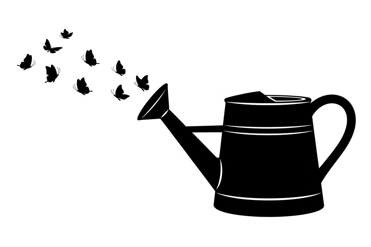 Garden Watering Can Bundle, an Illustration by Creativeshirt (Photo 12 of 31)