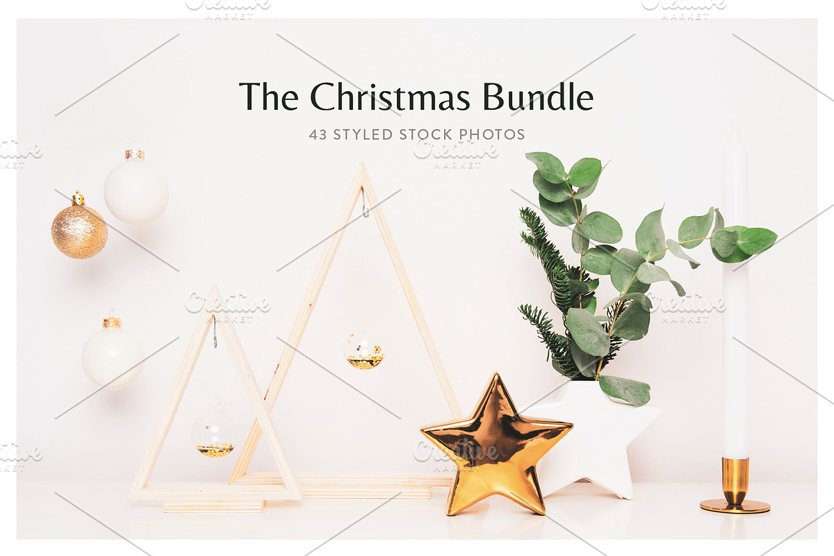 Christmas Styled Stock Photo Bundle, a Books & Magazine Mockup by GT Studio (Photo 4 of 45)