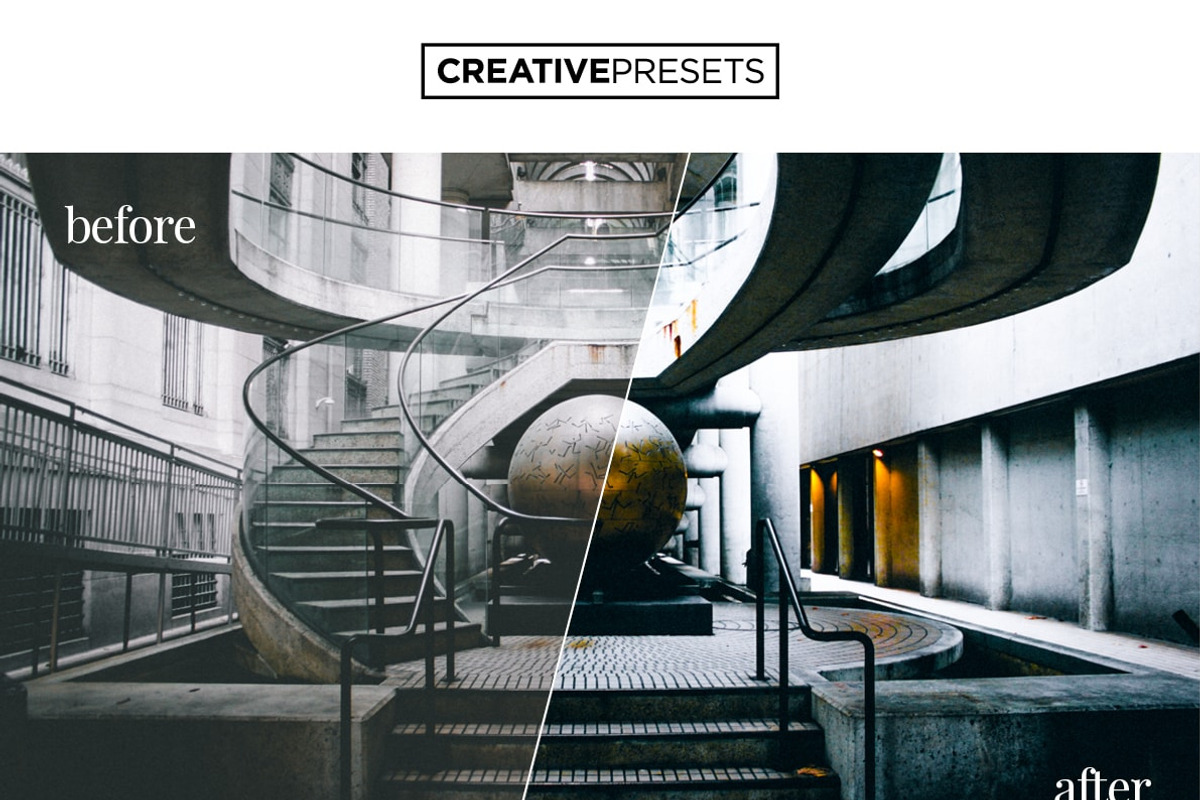 Urban Desaturated Lightroom Presets preview 3