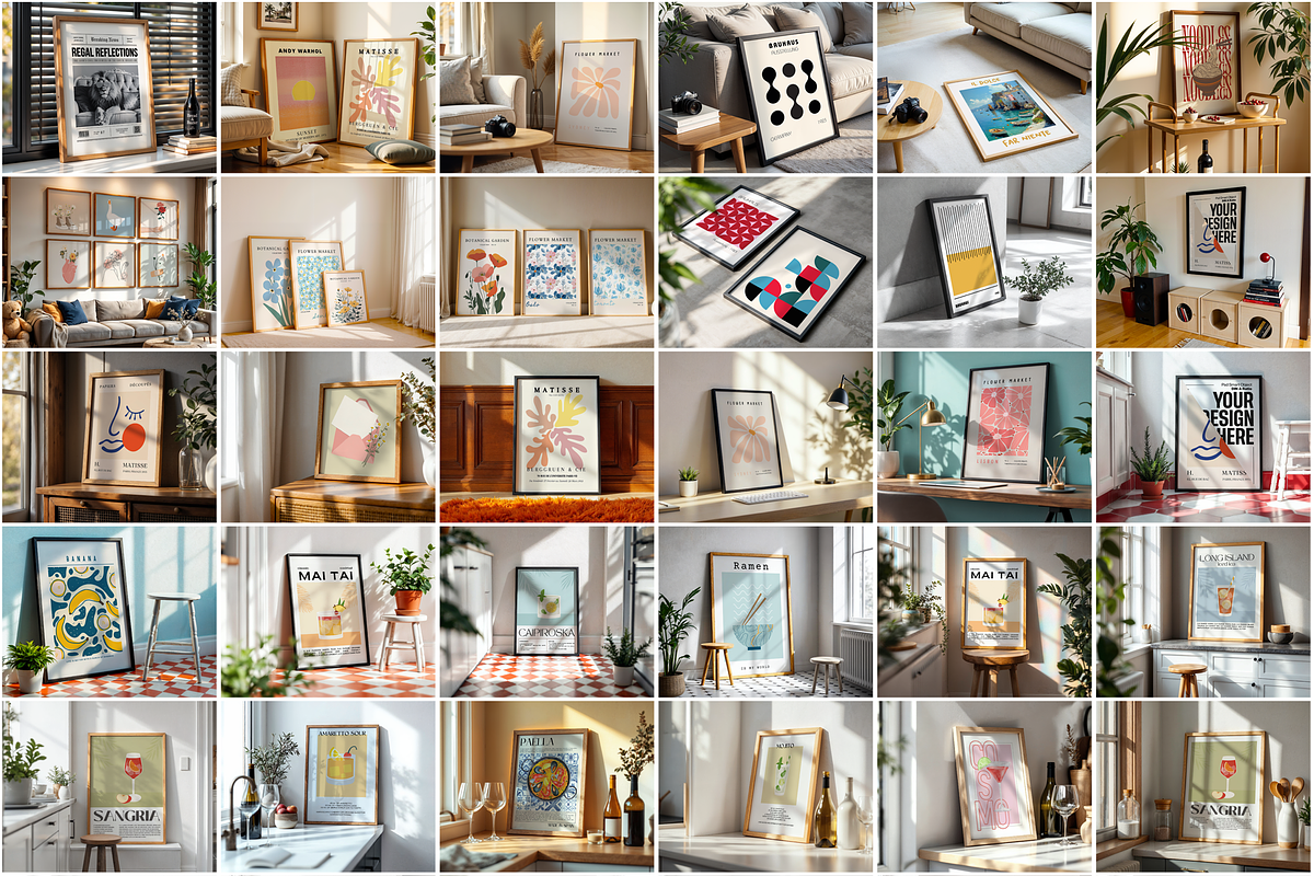 600+ Frame Mockup PSD Bundle Set, a Wearable Device Mockup by MockupShopi (Photo 21 of 23)