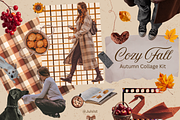 Autumn Collage Kit - Cozy Fall, an Object Graphic by JulsIst (Thumbnail 1 of 8)