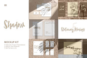 Realistic Shadow Mockups, a Print Template by Zimages (Thumbnail 1 of 8)