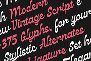 MN Thalmera - Vintage Script Serif, a Script Font by Mantra Naga (Thumbnail 2 of 16)