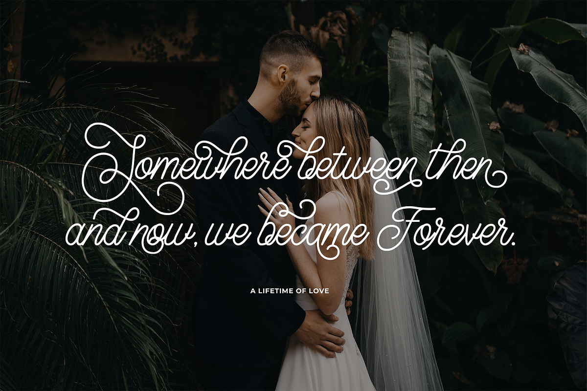 Lavéra – Elegant Signature Script, a Script Font by Fortunes Co (Photo 8 of 8)