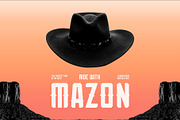 Mazon - Display Typeface, a Font by Nozem Supply (Thumbnail 2 of 7)