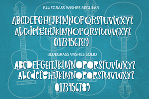 Bluegrass Wishes Handwritten Font