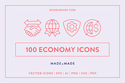 Economy Line Icons, an Outline Icon by Made by Made (Thumbnail 1 of 7)