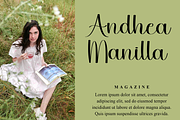 Stylish Alphabet, a Handwritten Font by InermediaSTUDIO (Thumbnail 7 of 8)