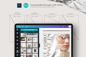 PS & Canva Rein - Social Media Pack