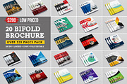 Business Bifold Bundle 20 Template, a Brochure Template by Psd Templates (Thumbnail 1 of 21)