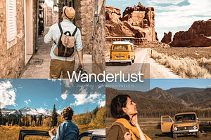 12 Wanderlust Lightroom Presets, a Preset Add-On by RamsaGraphi
