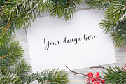 48 Christmas Mockup, a Print Template by Walentin (Thumbnail 10 of 49)