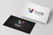 Vuelo logo, a Branding & Logo Template by Mocca Design (Thumbnail 4 of 5)