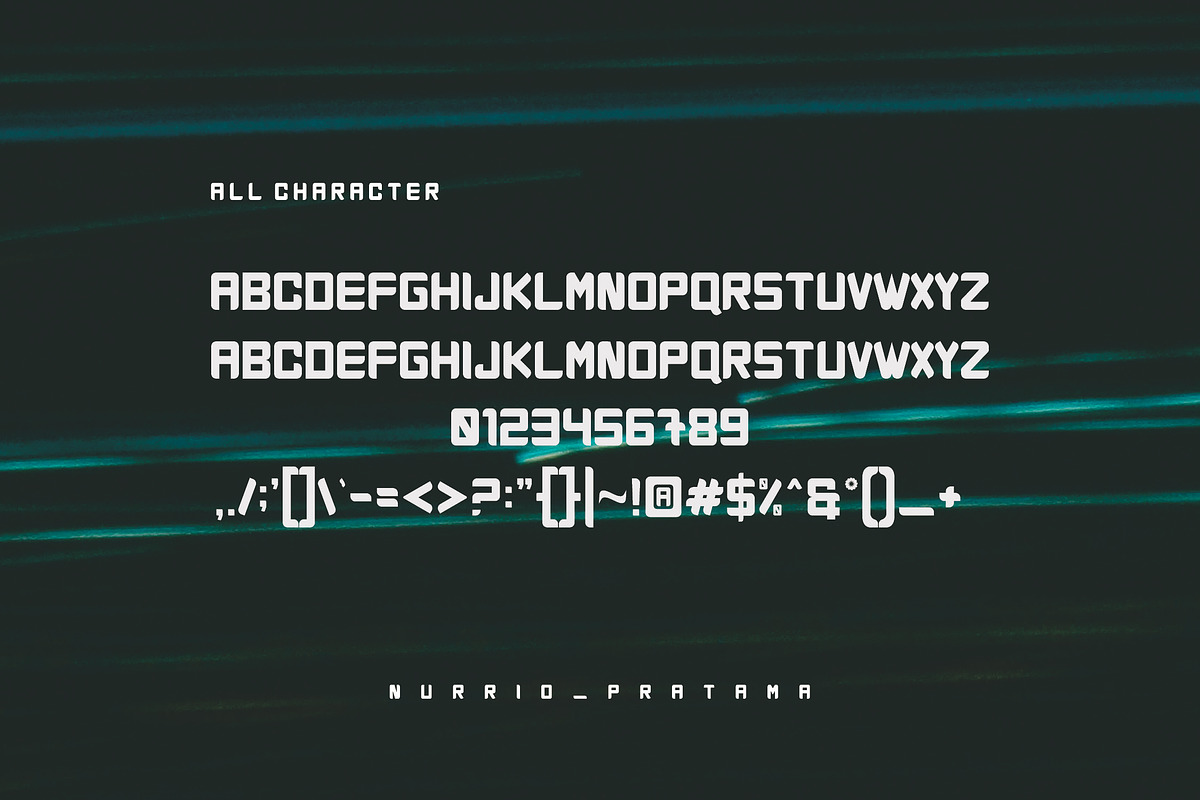 mono, a Sans Serif Font by riotama85 (Photo 3 of 5)