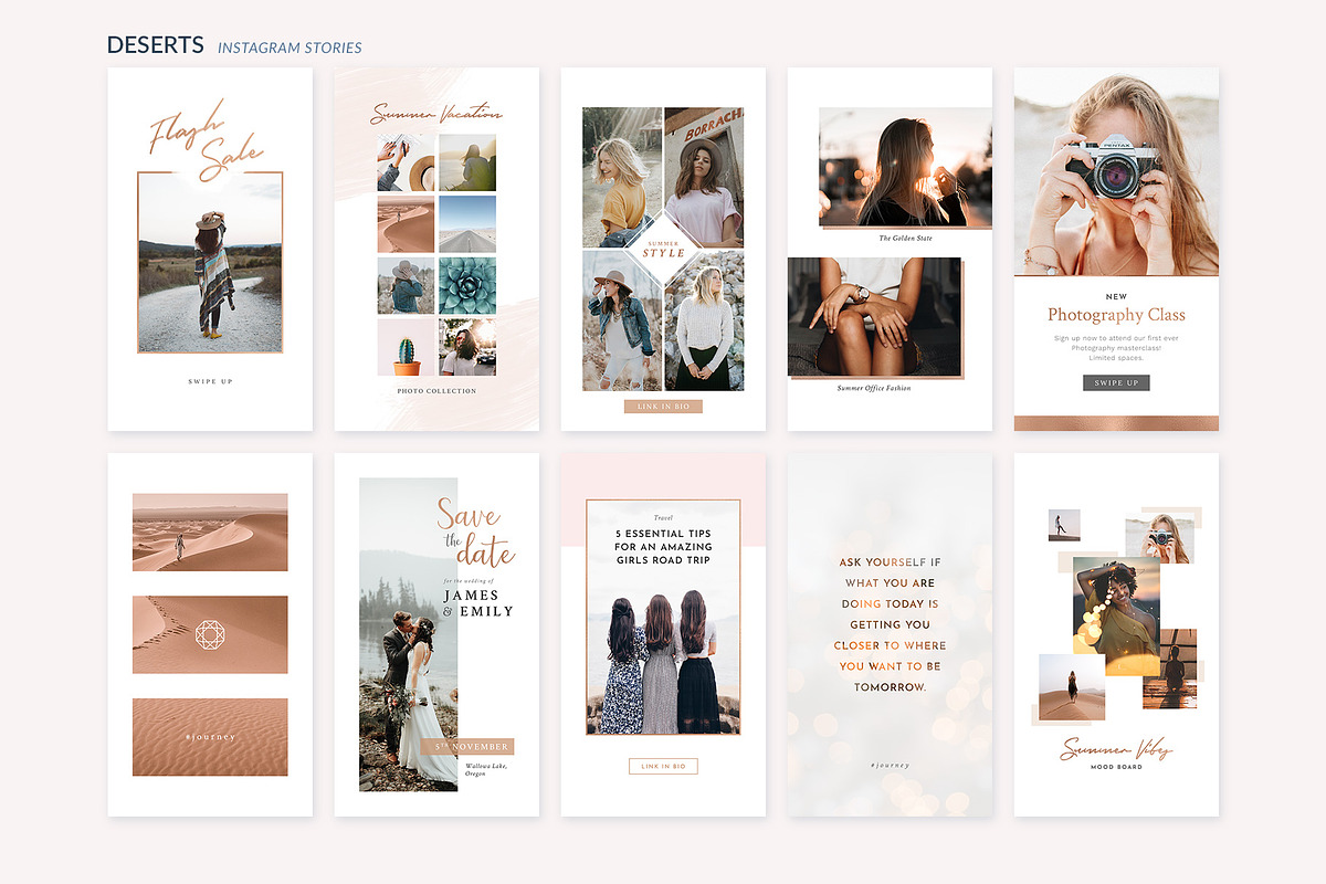 CANVA & PS Complete Instagram Bundle, a Social Media Template by Poego Social (Photo 19 of 52)