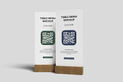 Realistic Table Menu Mockup PSD, an Advertising Mockup by MA-KING_ART (Thumbnail 2 of 5)